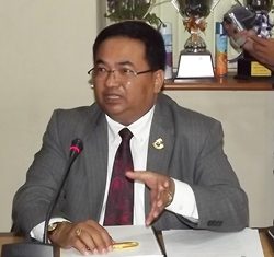 Suphanat Donjan, managing director of local promoter Media Empire Co., says Miss Tourism World contestants will be touring Pattaya Dec. 6.